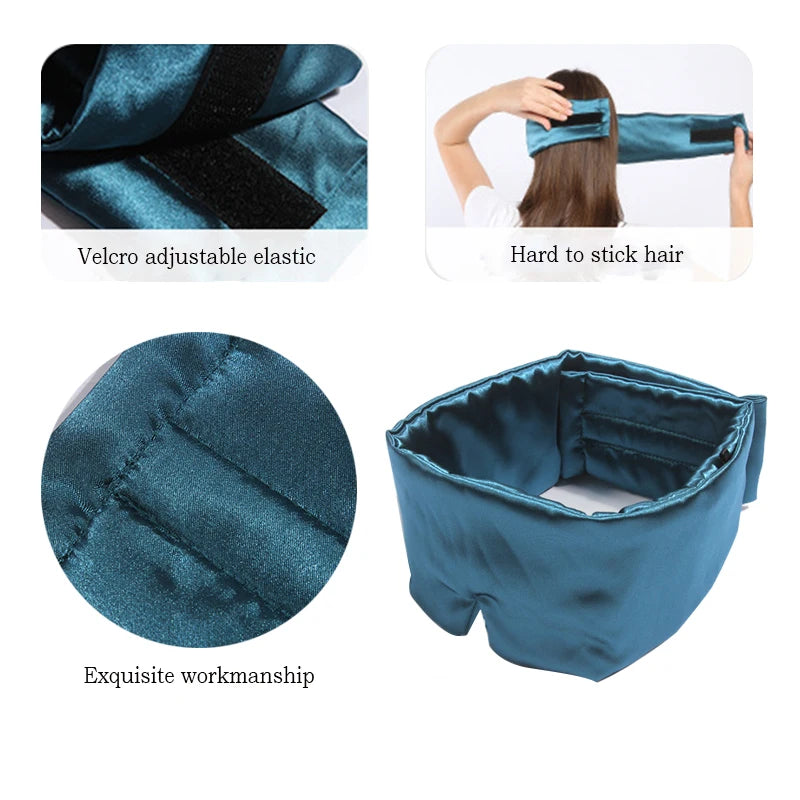 3D Natural Silk Cover Eyeshade Travel Sleeping Eye Mask Relieve Fatigue Sleep Blindfold Office Soft Eyepatch Bandage for Sleep