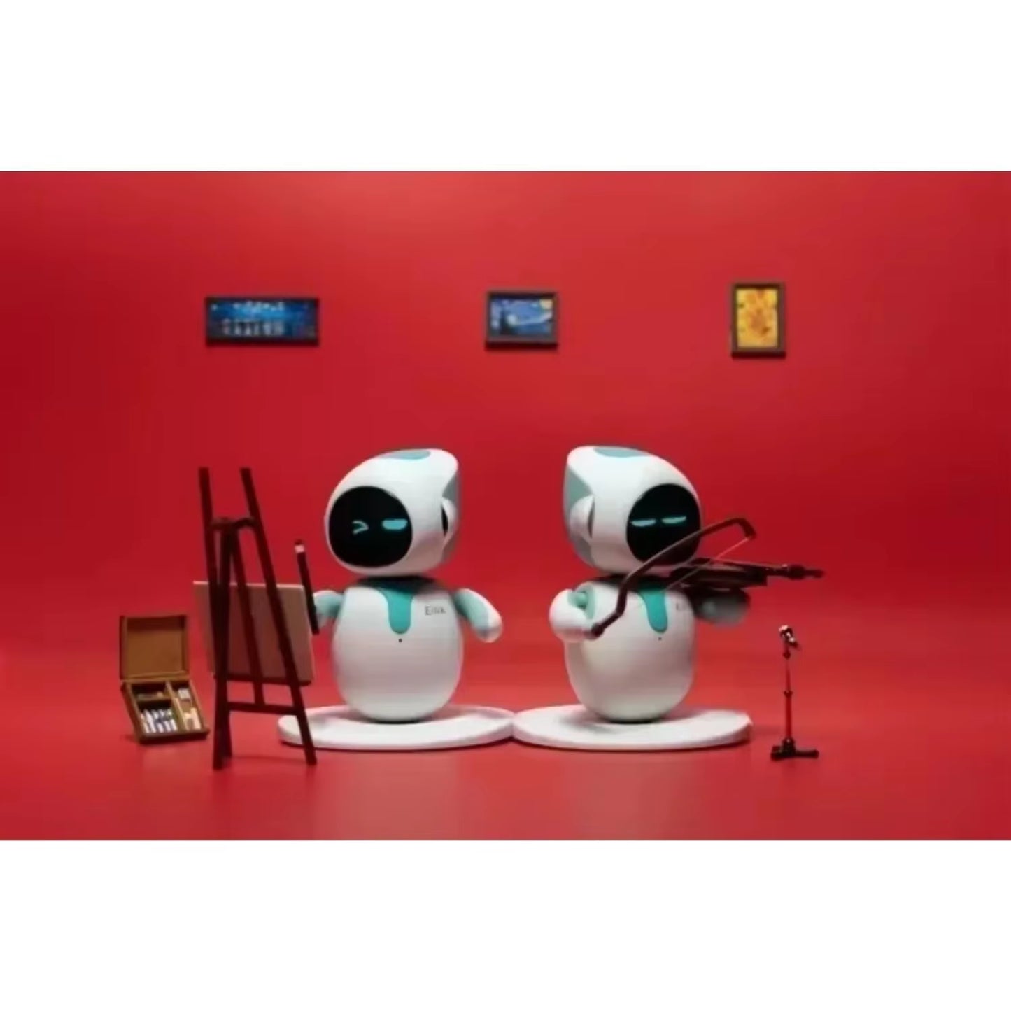 100% Original Eilik - a Little Companion Bot with Endless Fun Smart Robot Toy(( Food, Cloth, Ect Optional for Different Cost))