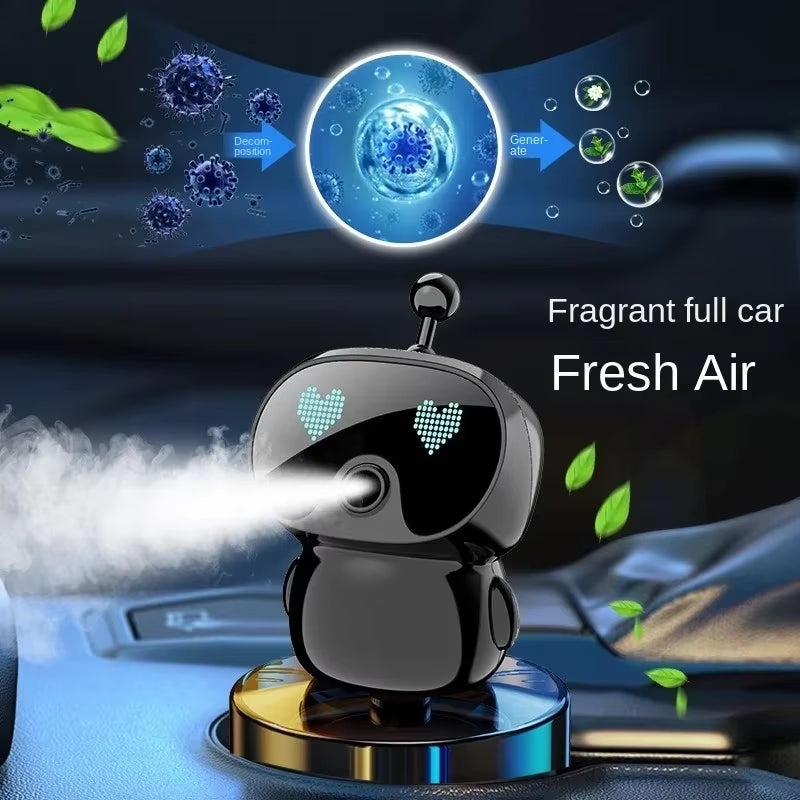 New Car Fragrance Robot Intelligent Aromatherapy Machine Car Perfume Seat High-End Air Purification Aromatherapy Deodorant