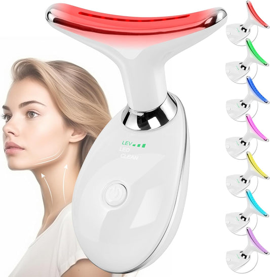 Facial Massager: Red-Light-Therapy-For-Face and Neck