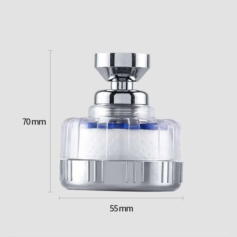 Water Saving Faucet Splash Head PP Cotton Filter Universal Kitchen Tap Adapter Sink Faucet Aerator Nozzle Bathroom Accessories