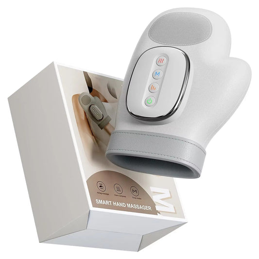 Hand Massager with Heat Compression - can help with Arthritis & Wrist Carpal Tunnel 
