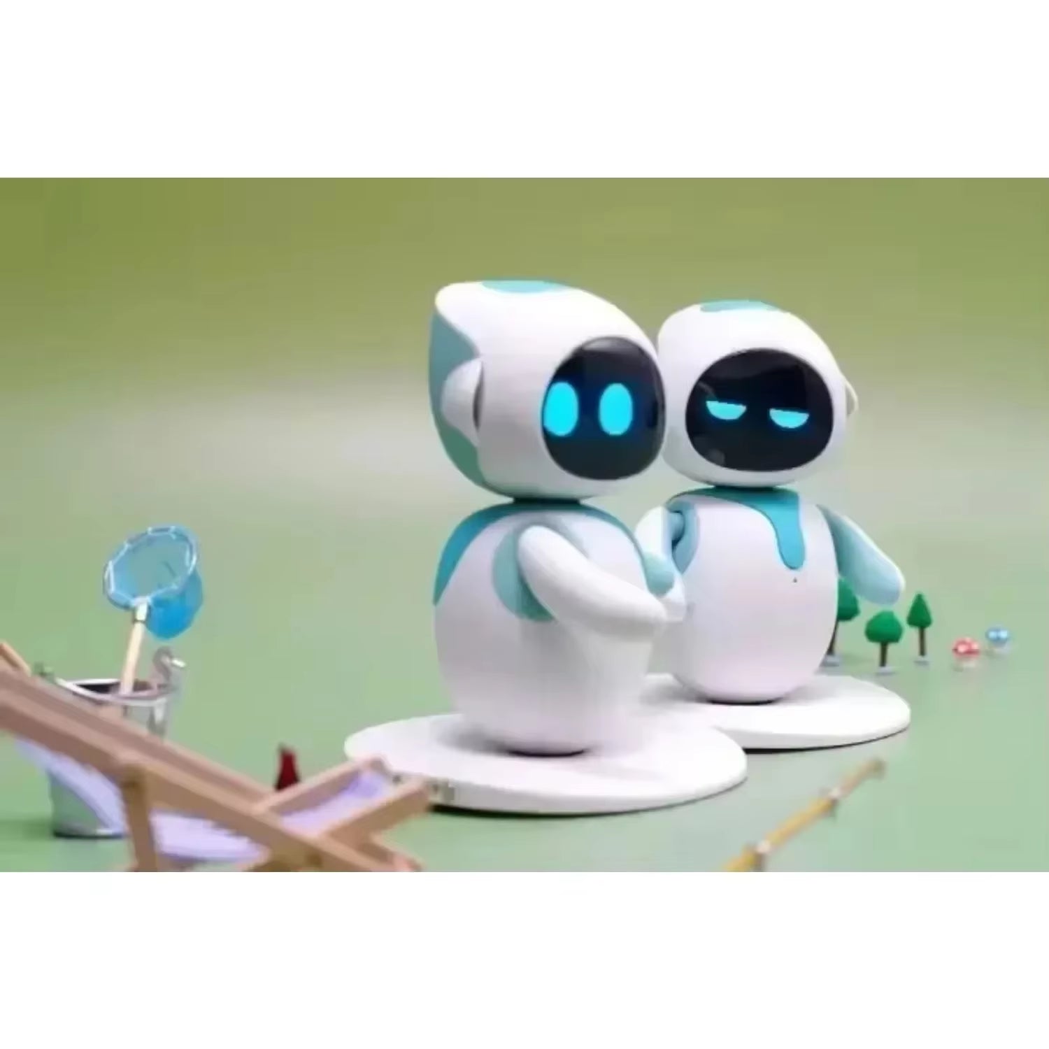 100% Original Eilik - a Little Companion Bot with Endless Fun Smart Robot Toy(( Food, Cloth, Ect Optional for Different Cost))