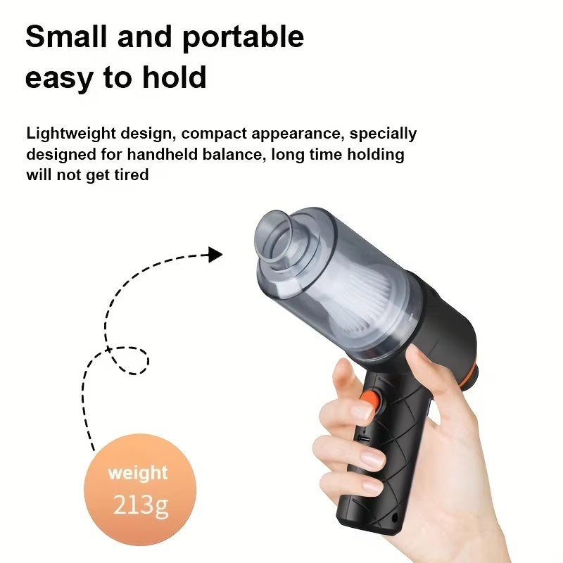 Wireless Car Vacuum Cleaner Cordless Handheld Cleaning Robot Auto Vacuums Strong Suction Cleaner for Car