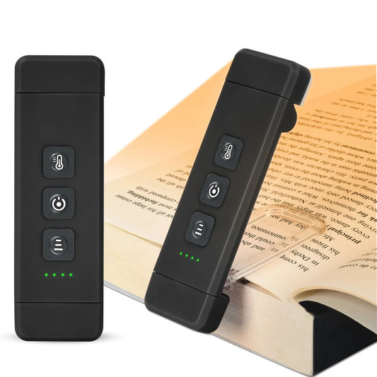 Clip-On Bookmark Reading Light with Timer