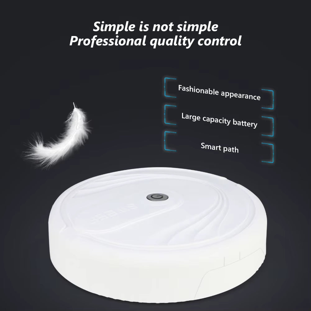 New Smart Automatic Sweeping Robot Home Floor Edge Dust Cleaning No Suction Sweeper Is Specially Designed for Household Cleaning