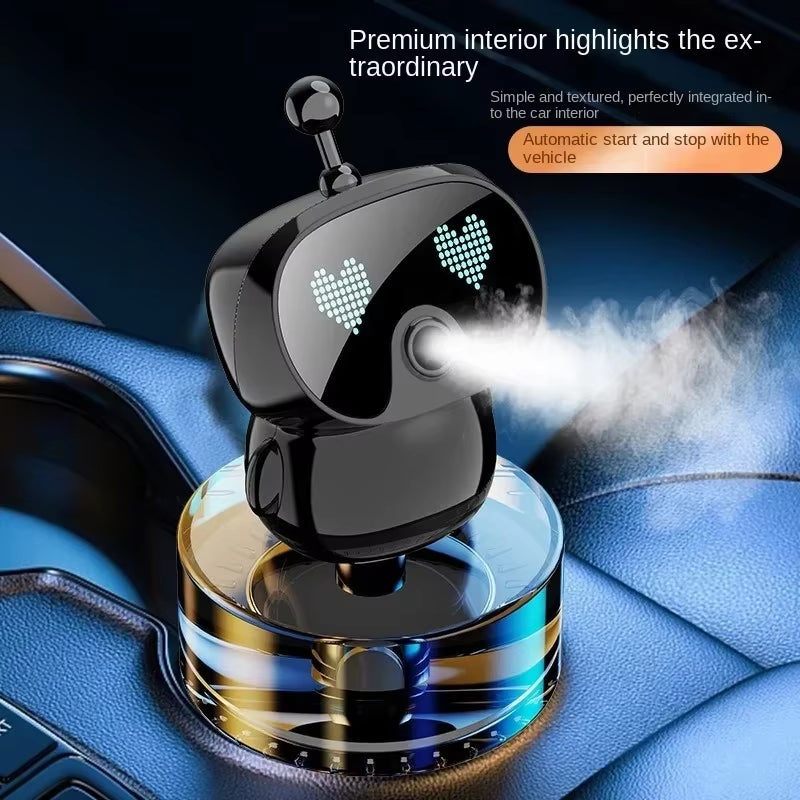 New Car Fragrance Robot Intelligent Aromatherapy Machine Car Perfume Seat High-End Air Purification Aromatherapy Deodorant