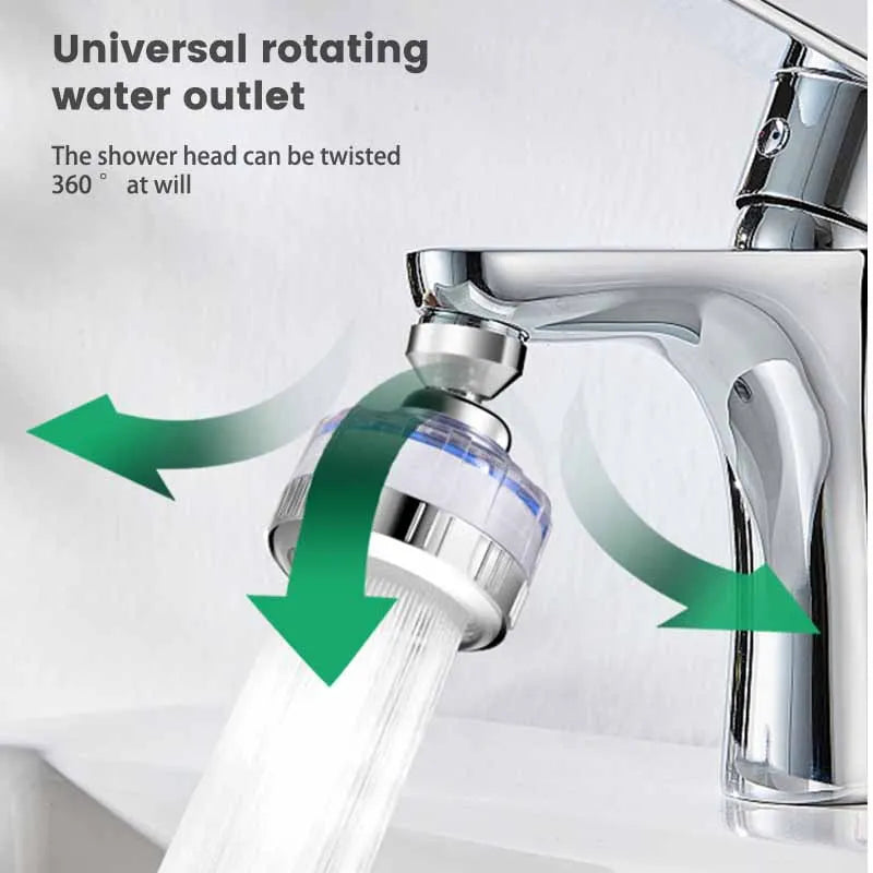 Water Saving Faucet Splash Head PP Cotton Filter Universal Kitchen Tap Adapter Sink Faucet Aerator Nozzle Bathroom Accessories